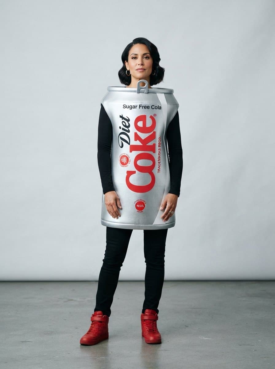 Diet Coke costume