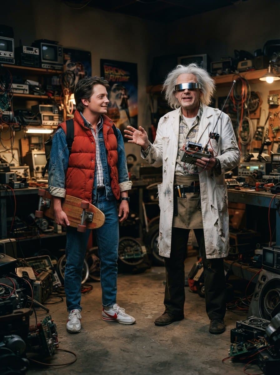 Doc and Marty costume