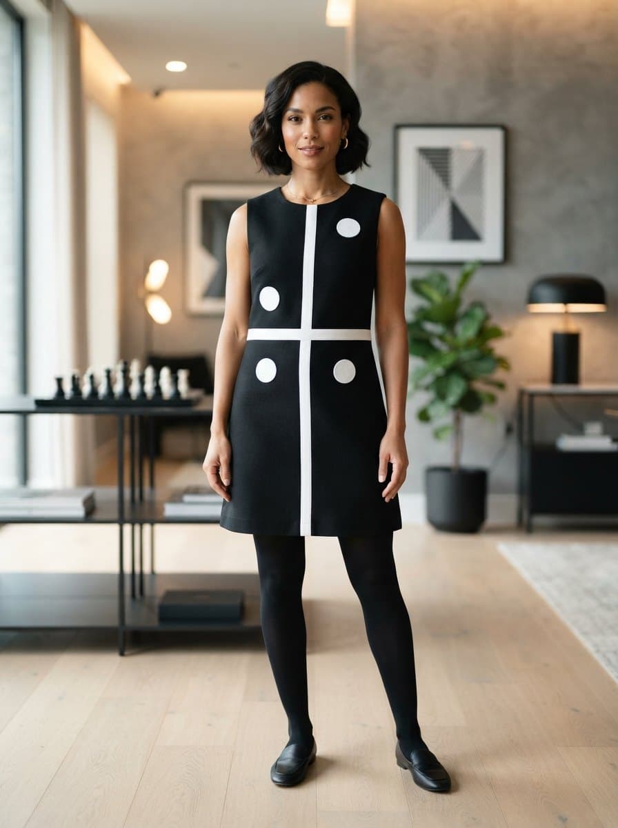 Domino costume — example look
