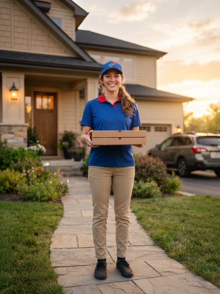 Domino's Pizza costume