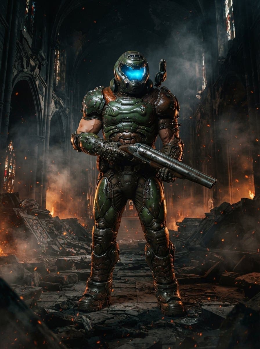 Doom Slayer costume