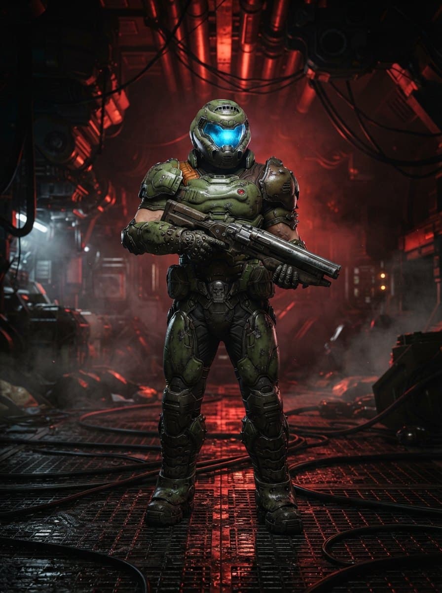 Doomguy costume