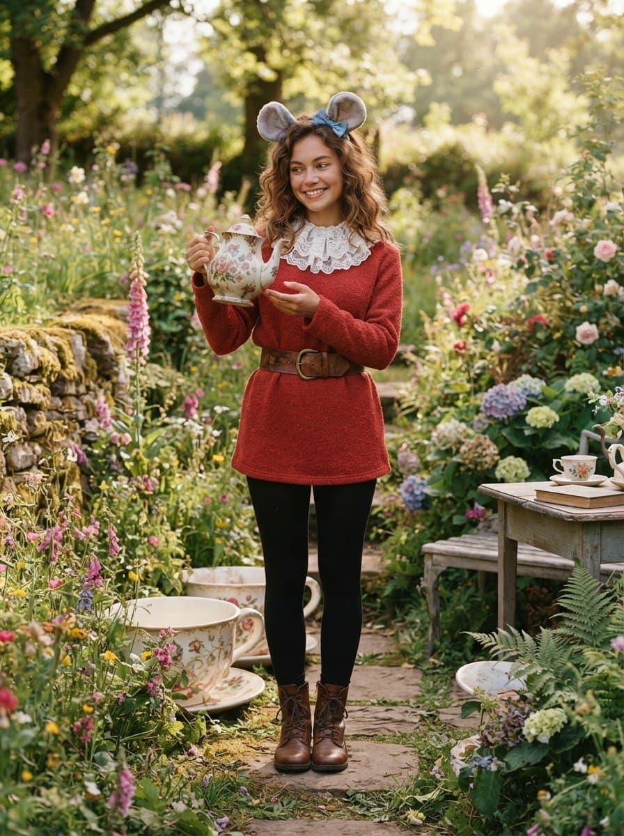 Dormouse costume — example look