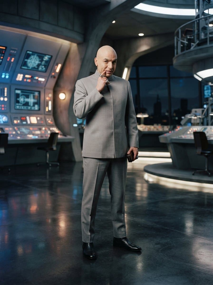 Dr. Evil and Mini-Me costume