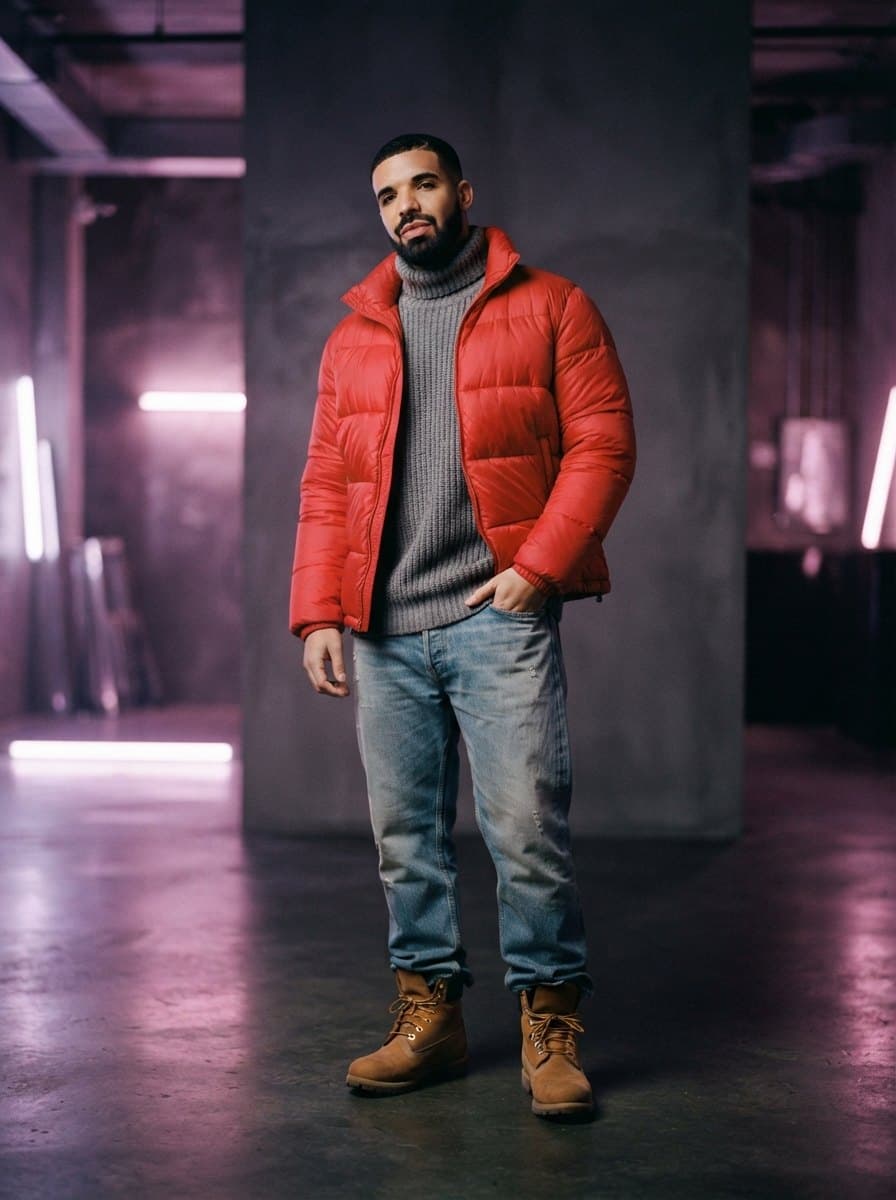 Drake costume — example look