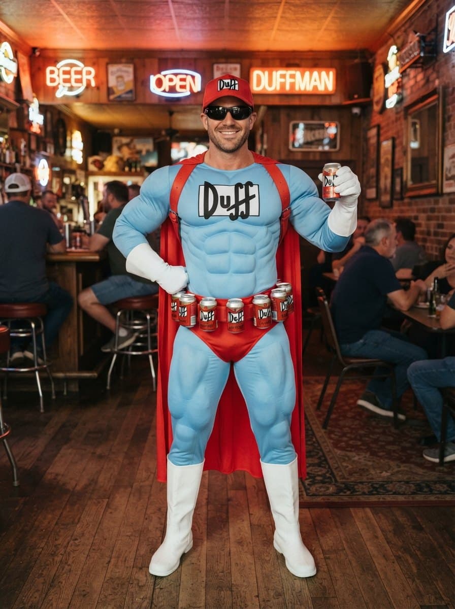 Duffman costume