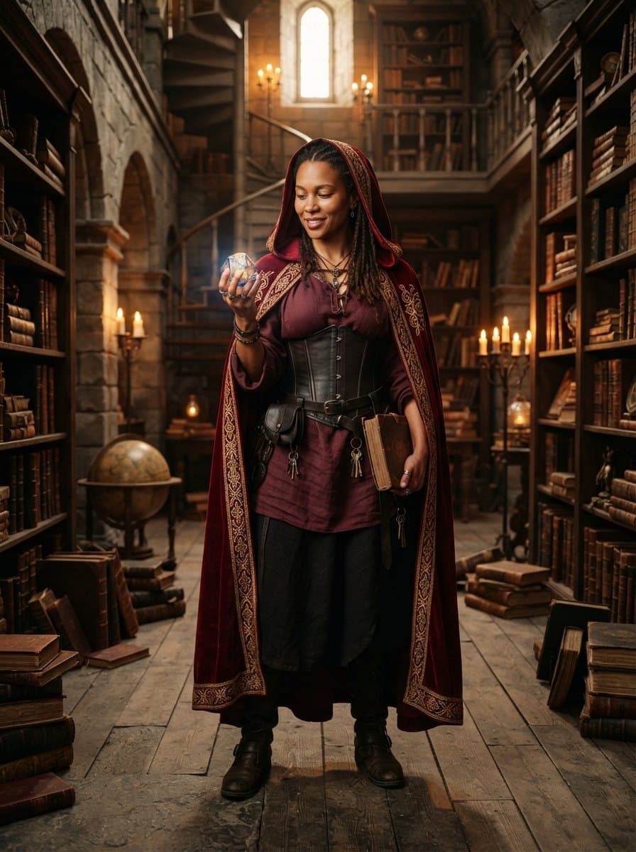 Dungeon Master costume — example look