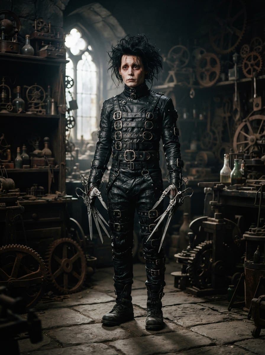 Edward Scissorhands costume