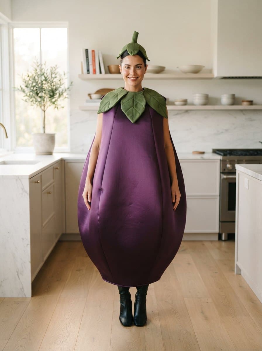 Eggplant costume