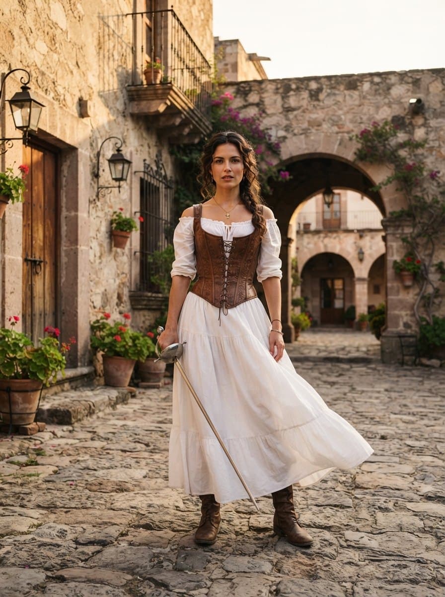 Elena from Zorro costume