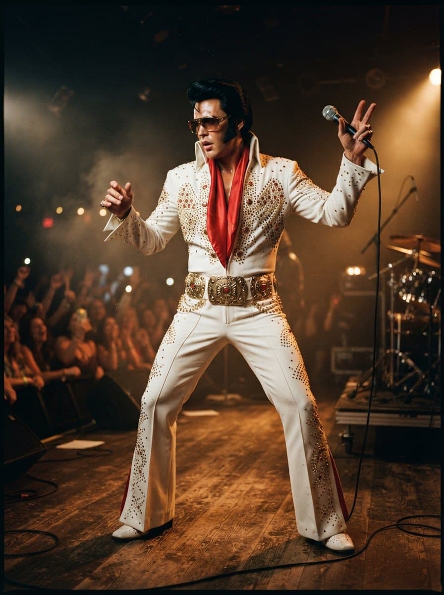 Elvis Presley costume — example look