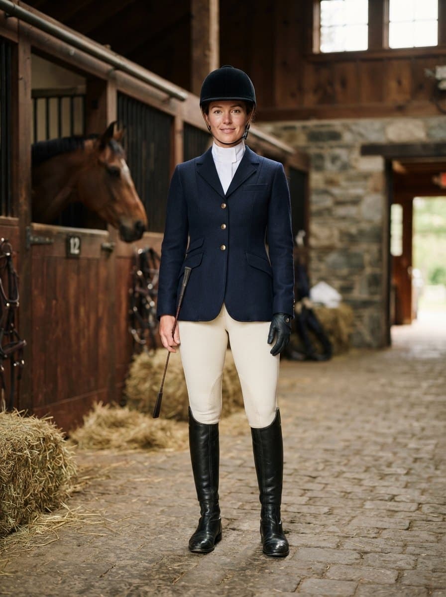 Equestrian costume — example look