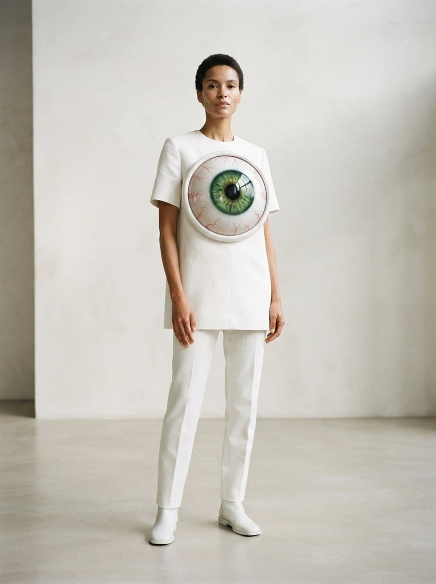 Eyeball costume — example look