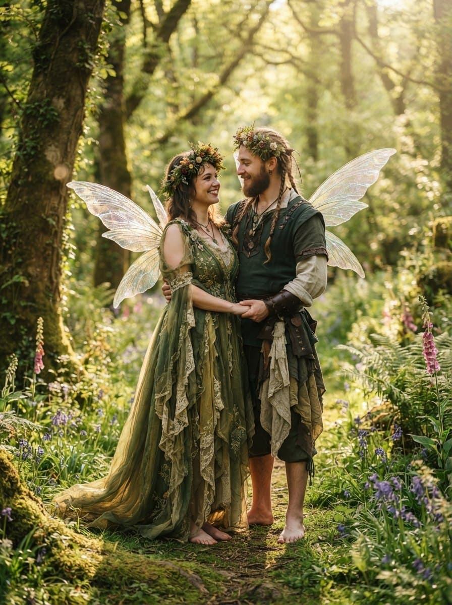 Fairy Couples Costumes costume — example look