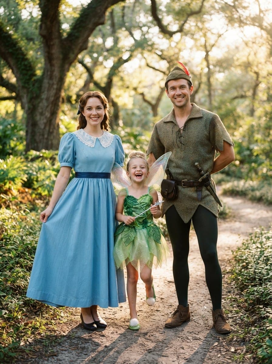 Family of 3 Costumes costume