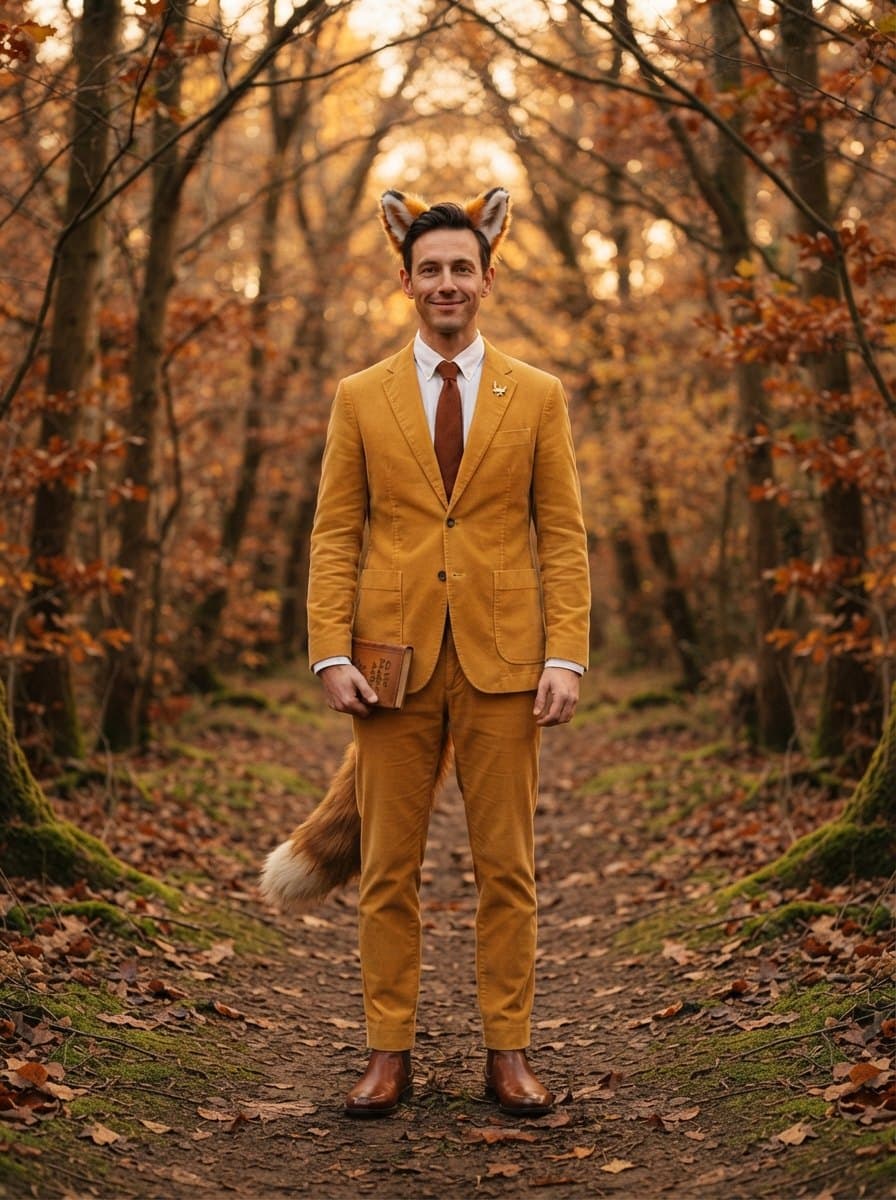 Fantastic Mr. Fox costume — example look