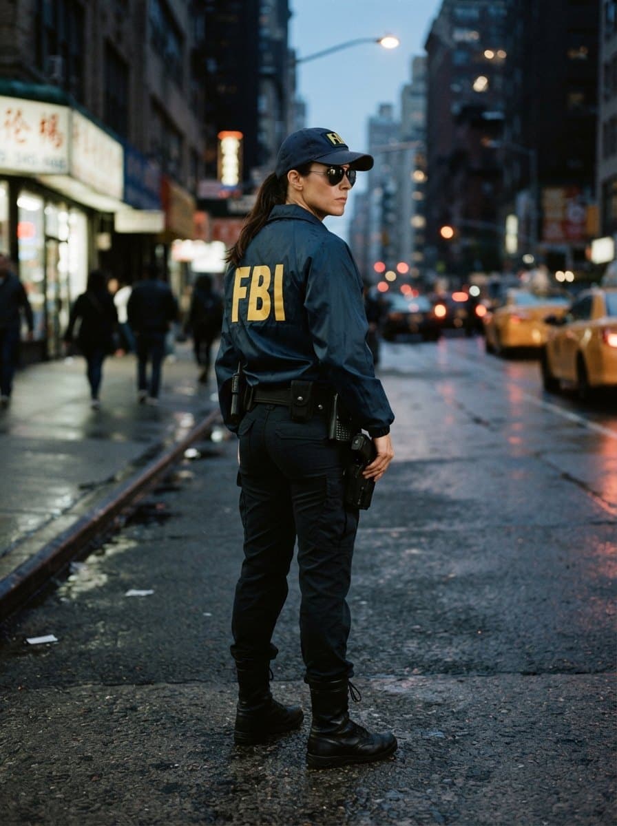 FBI Agent costume — example look