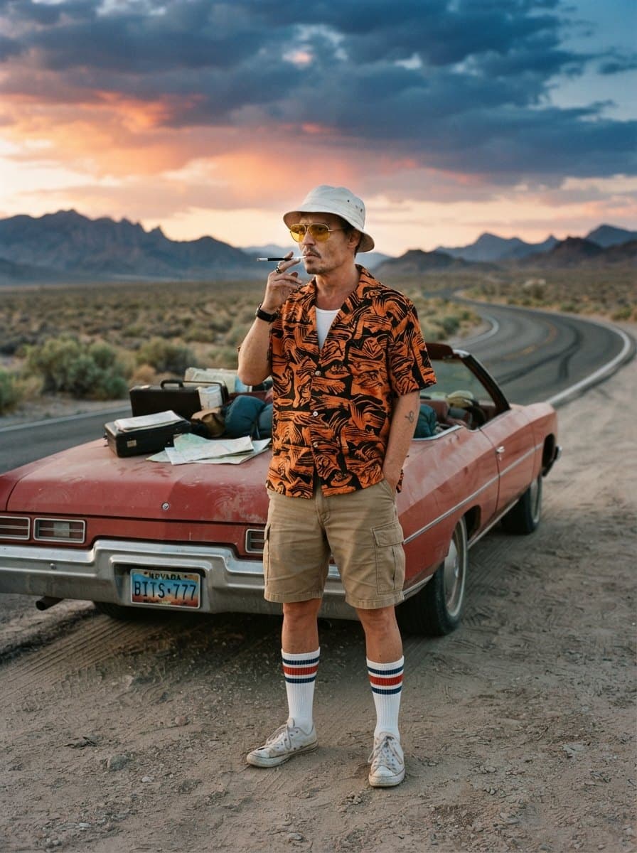 Fear and Loathing in Las Vegas costume