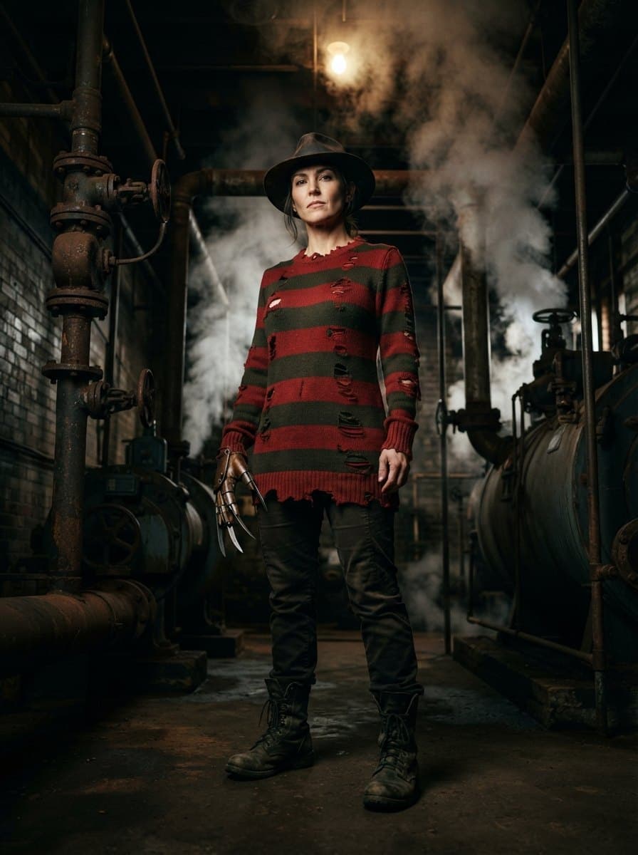Female Freddy Krueger costume