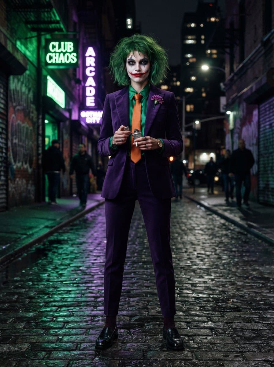 Female Joker costume