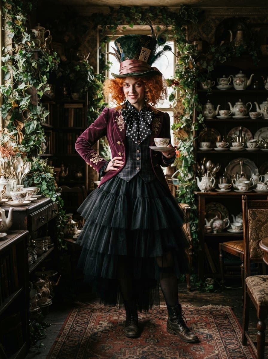 Female Mad Hatter costume