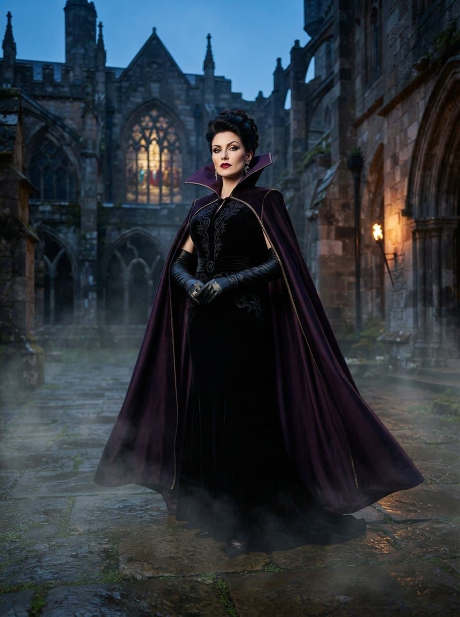 Female Villain costume — example look