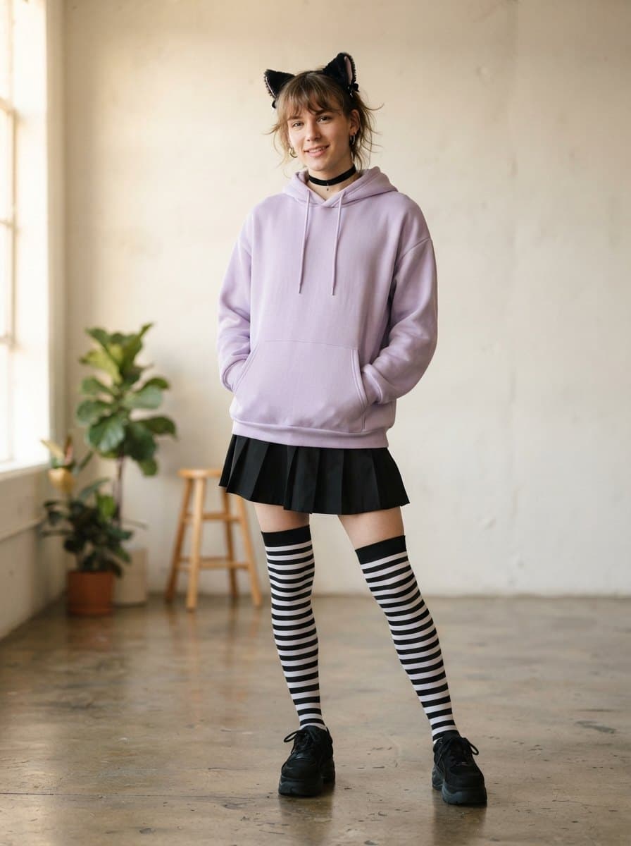 Femboy costume — example look