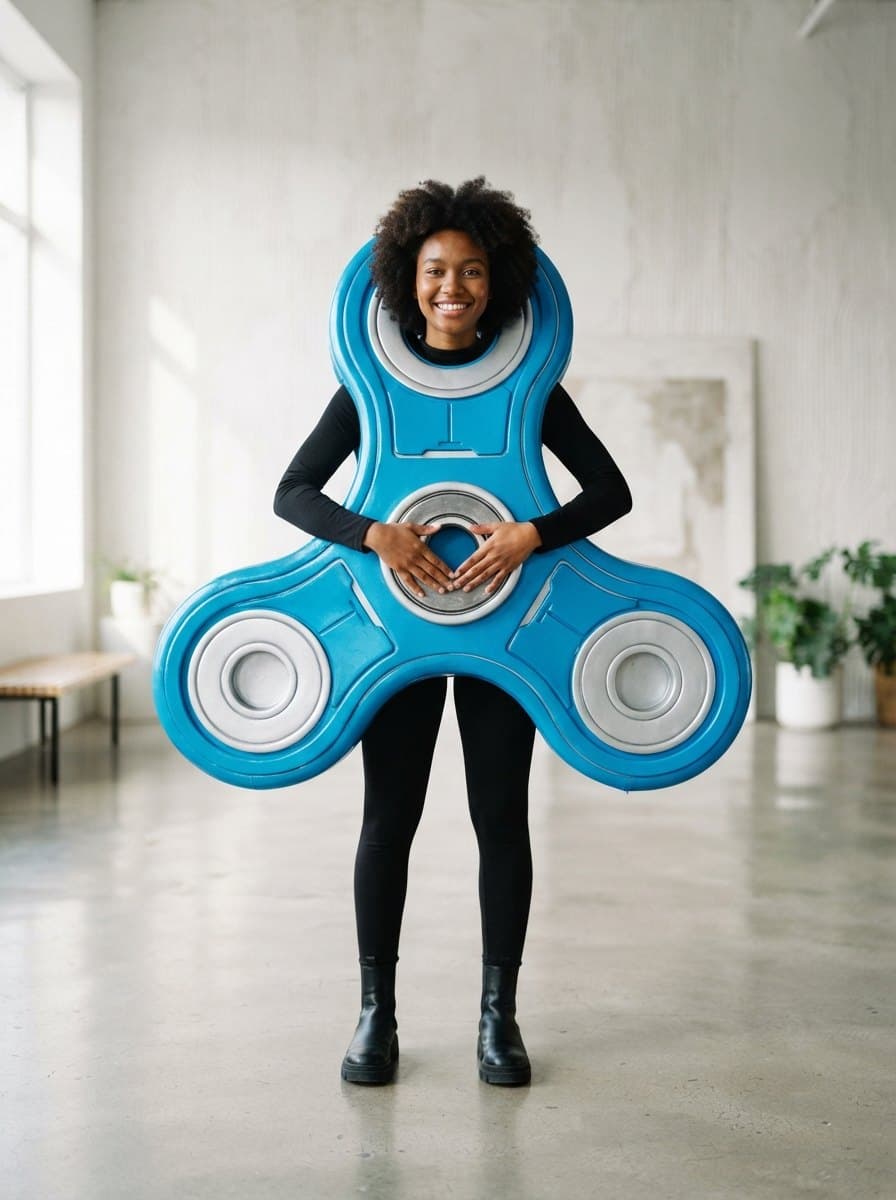 Fidget Spinner costume