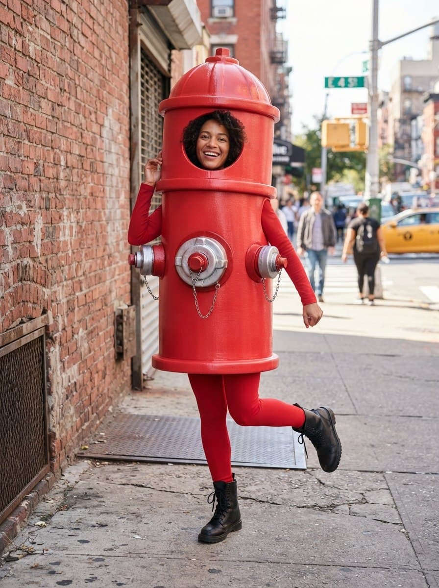 Fire Hydrant costume