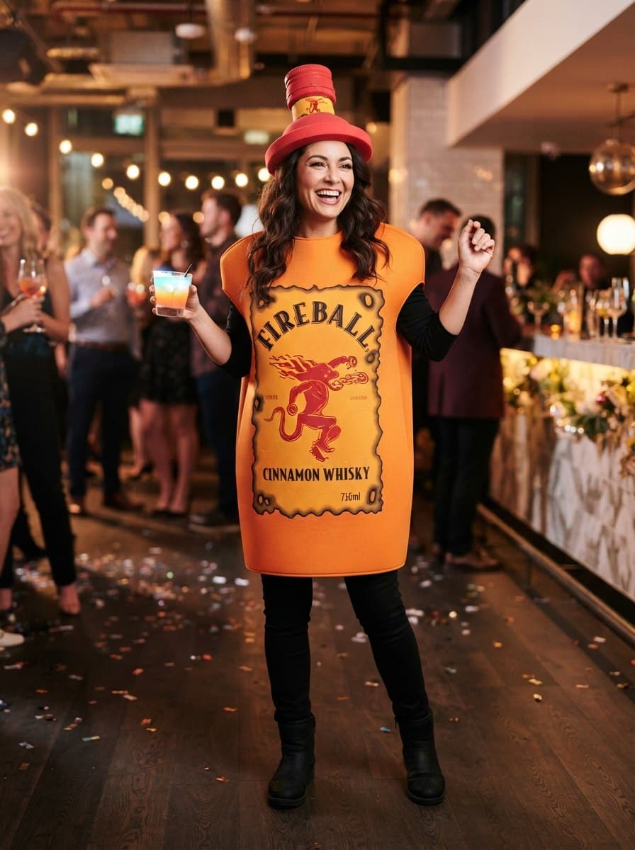 Fireball Whisky costume