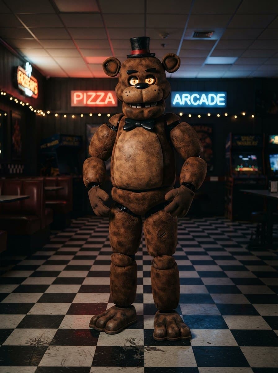 Five Nights at Freddy's costume — example look