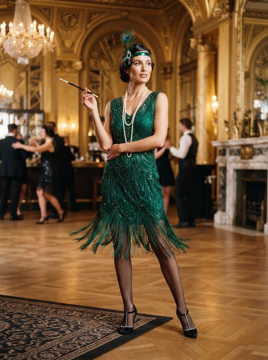 Flapper costume