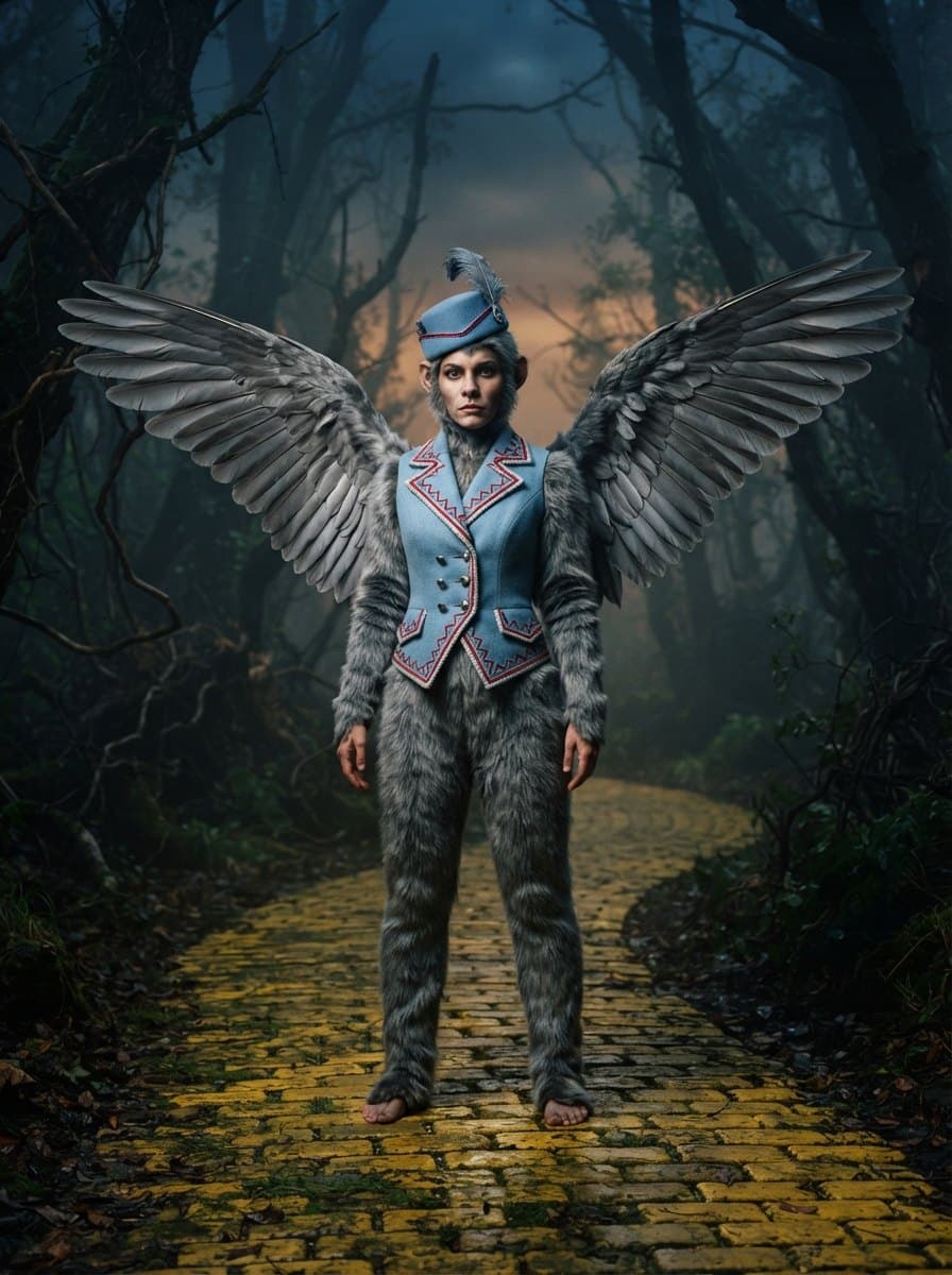 Flying Monkey costume — example look