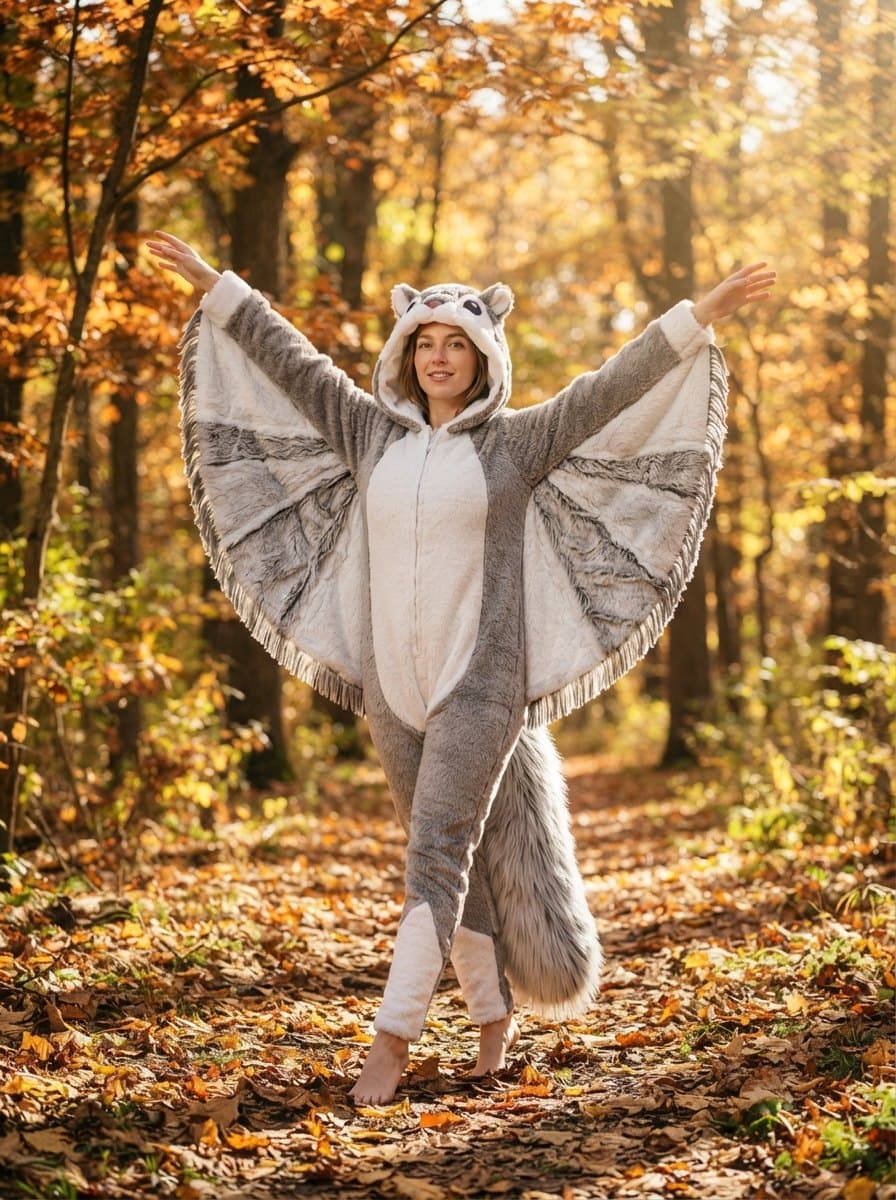 Flying Squirrel costume — example look