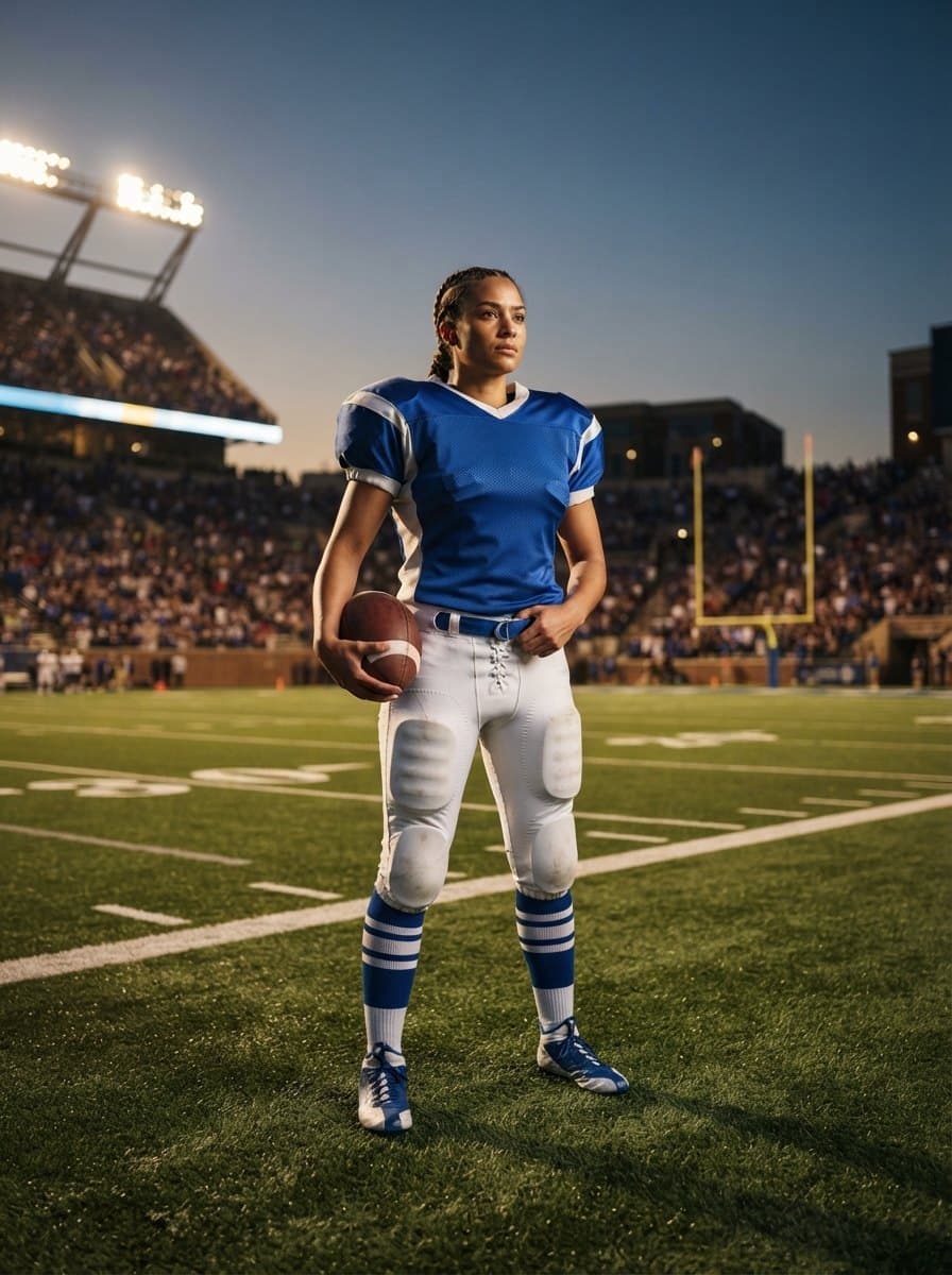 Football costume — example look