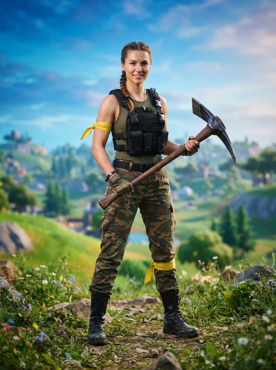 Fortnite costume — example look