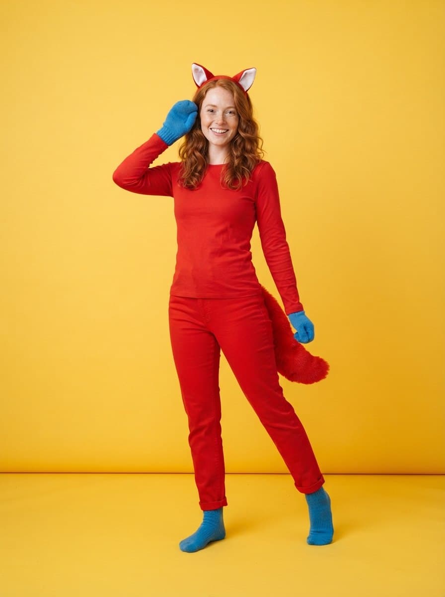 Fox in Socks costume