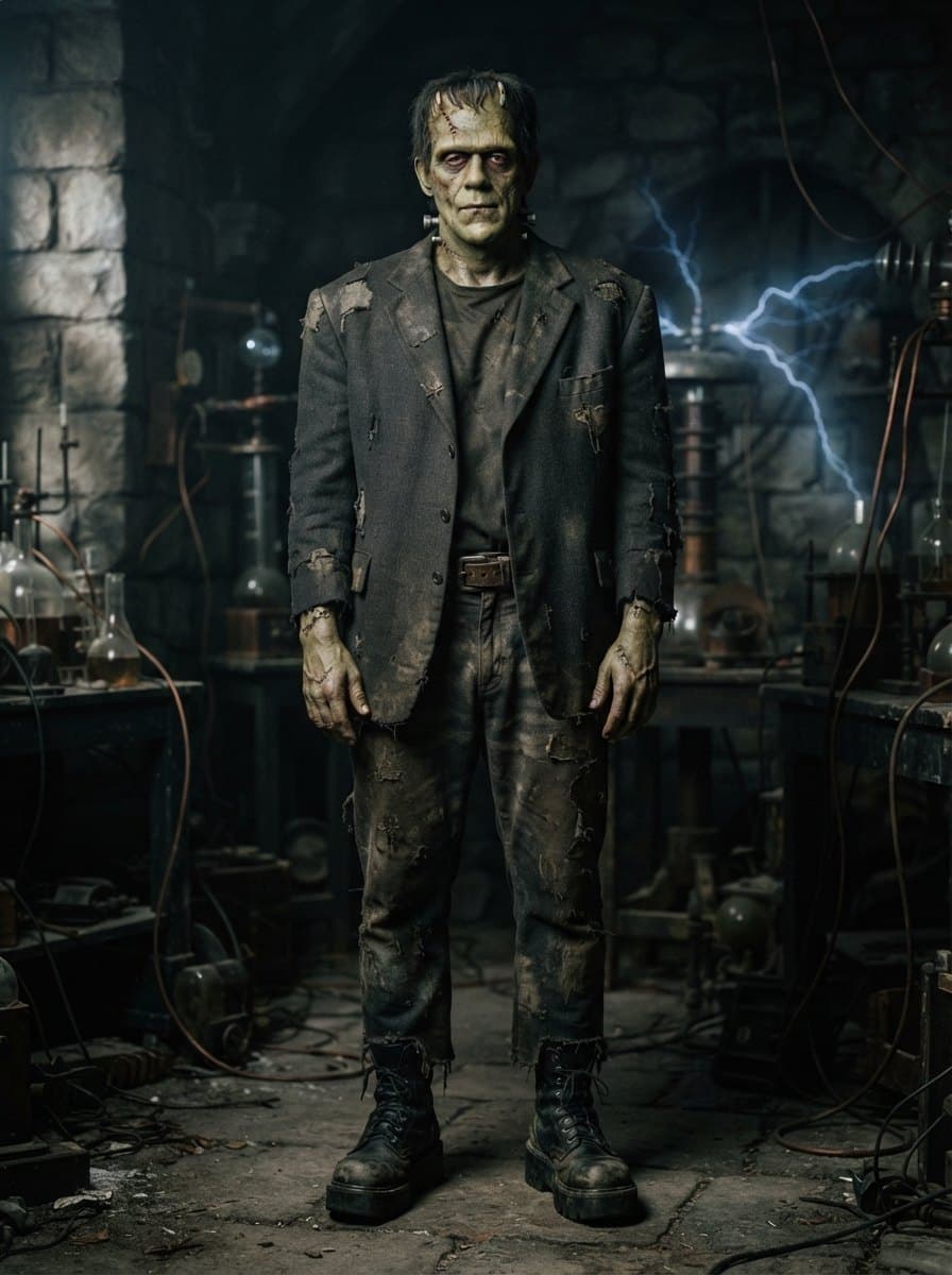 Frankenstein costume — example look