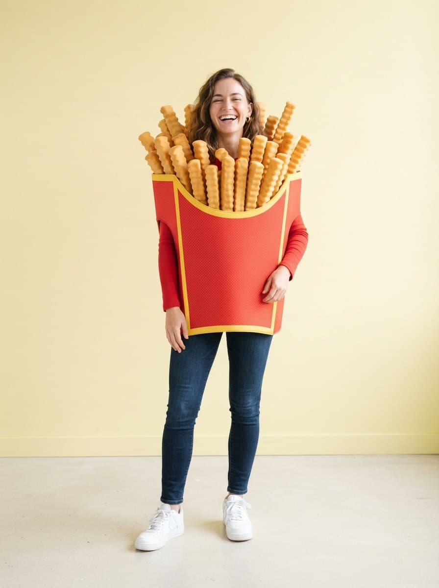 French Fries costume — example look