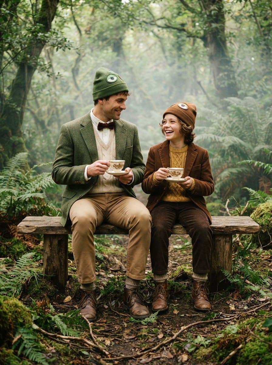Frog and Toad costume — example look
