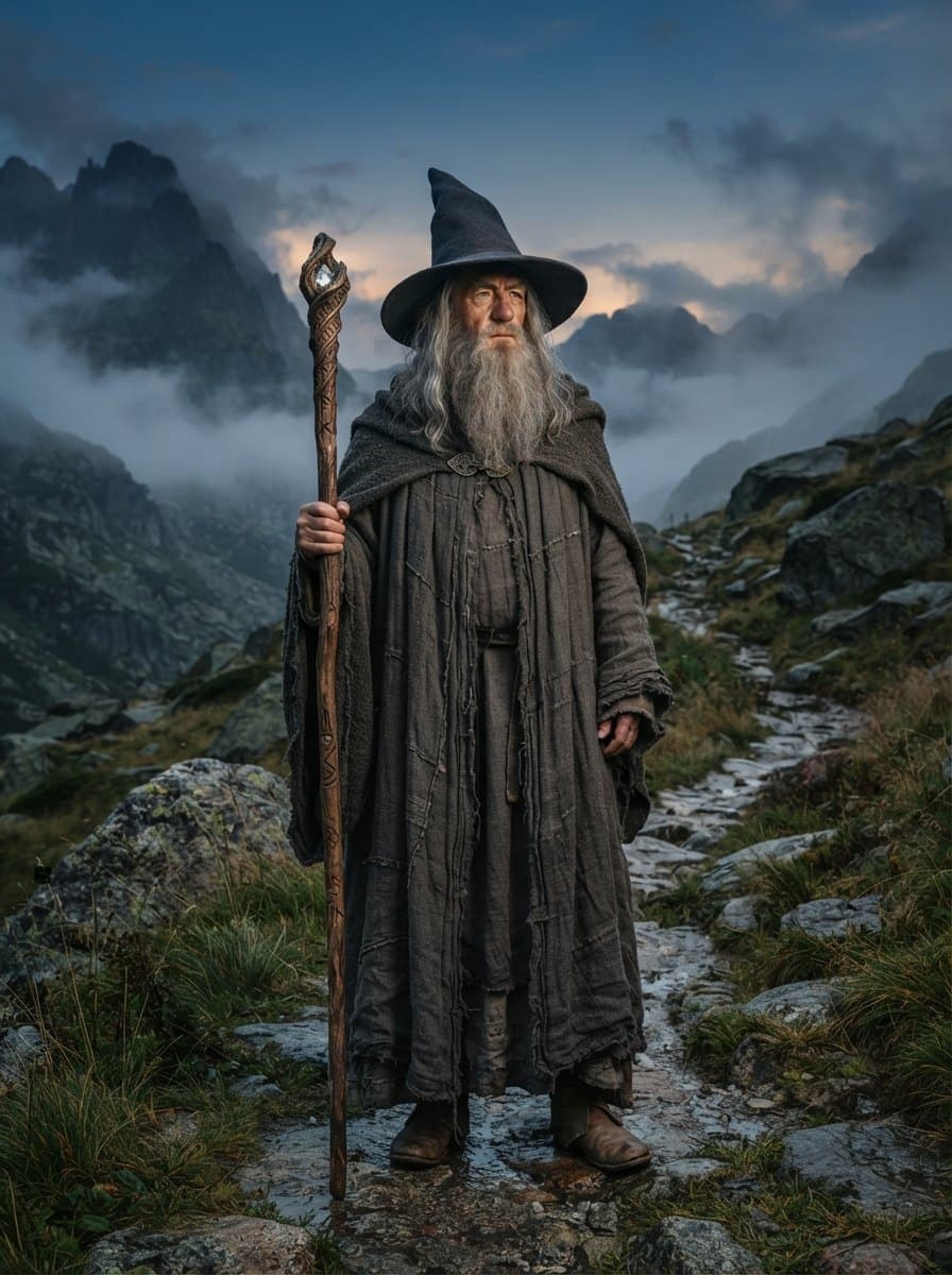 Gandalf the Grey costume — example look