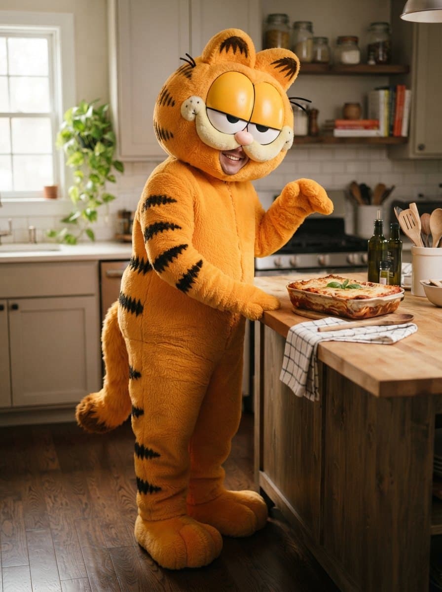 Garfield costume