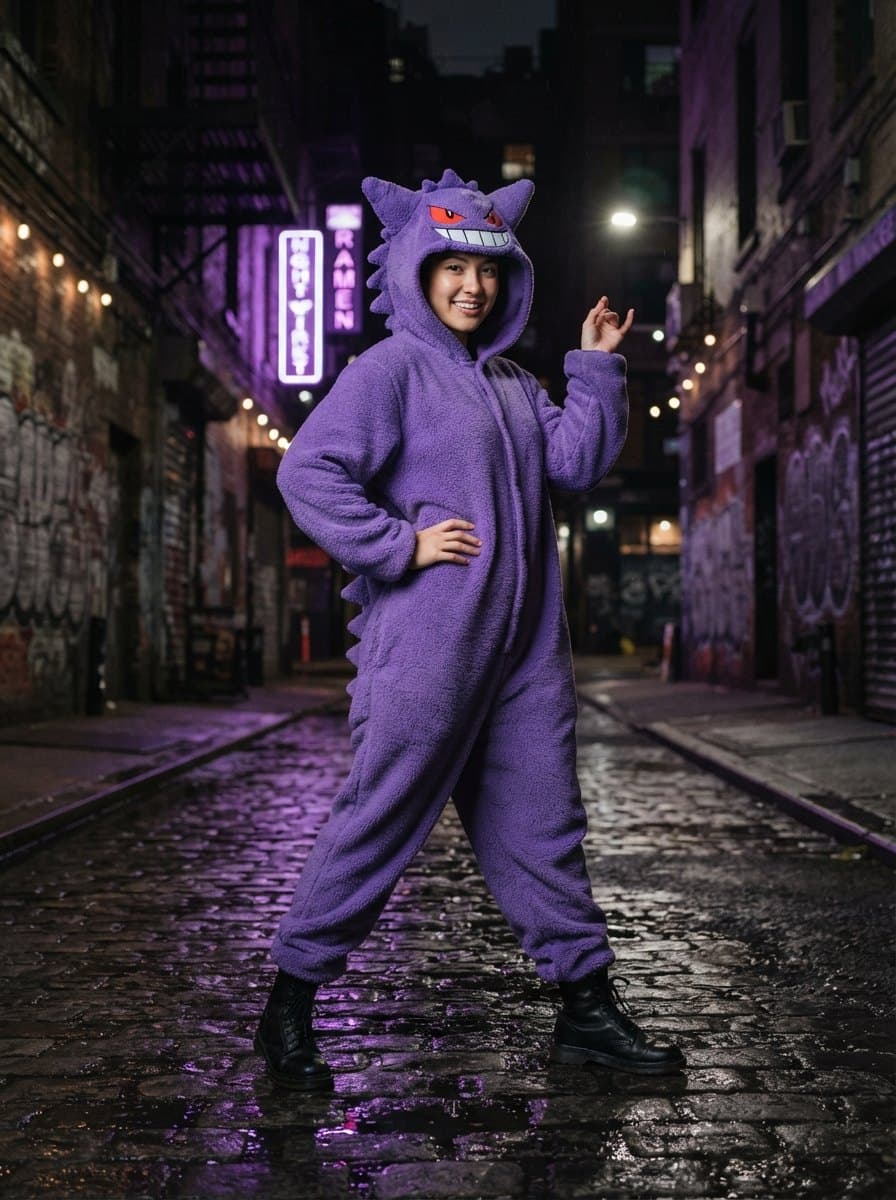 Gengar costume — example look