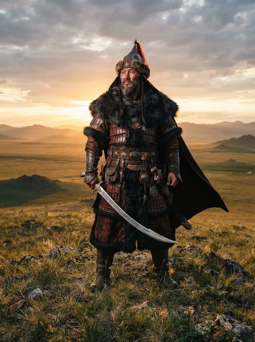 Genghis Khan costume — example look