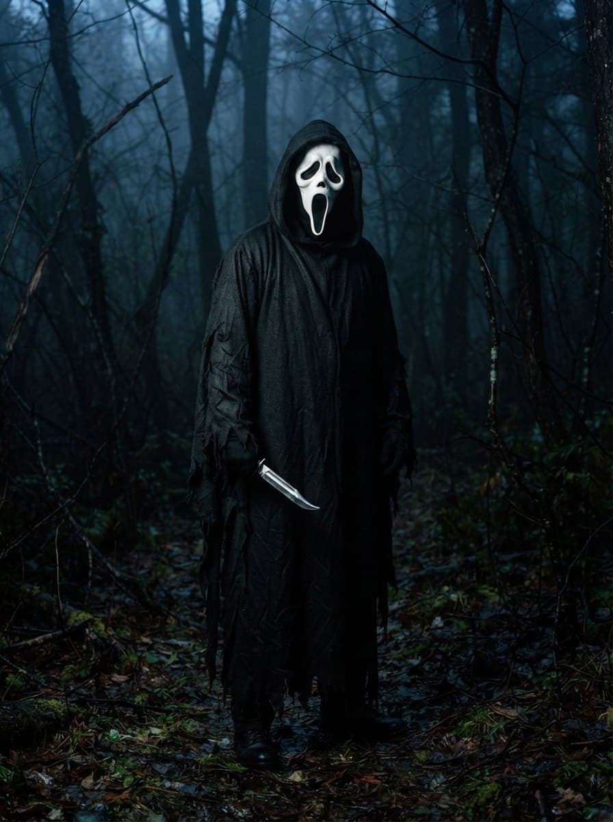 Ghostface costume — example look