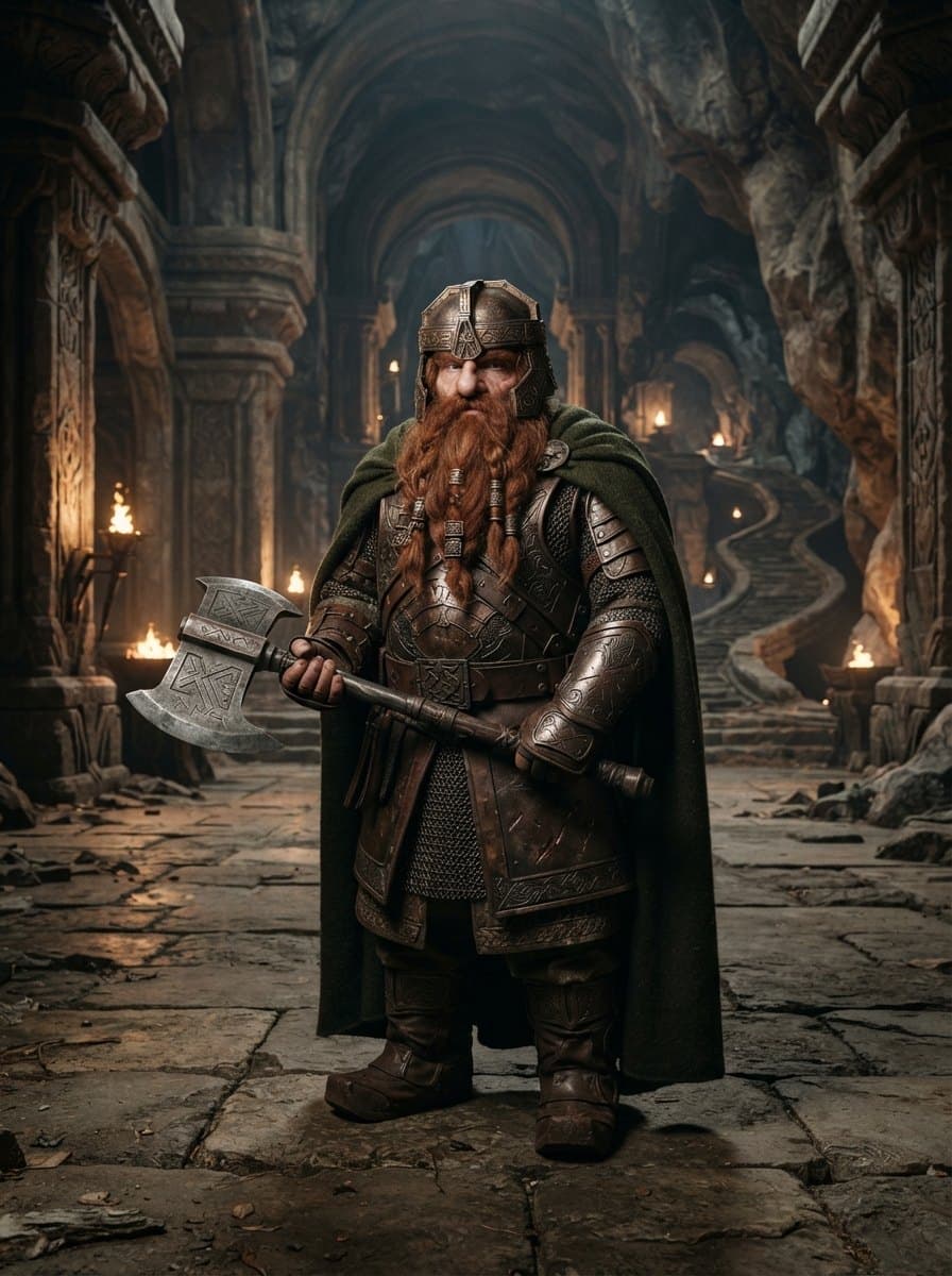 Gimli costume — example look
