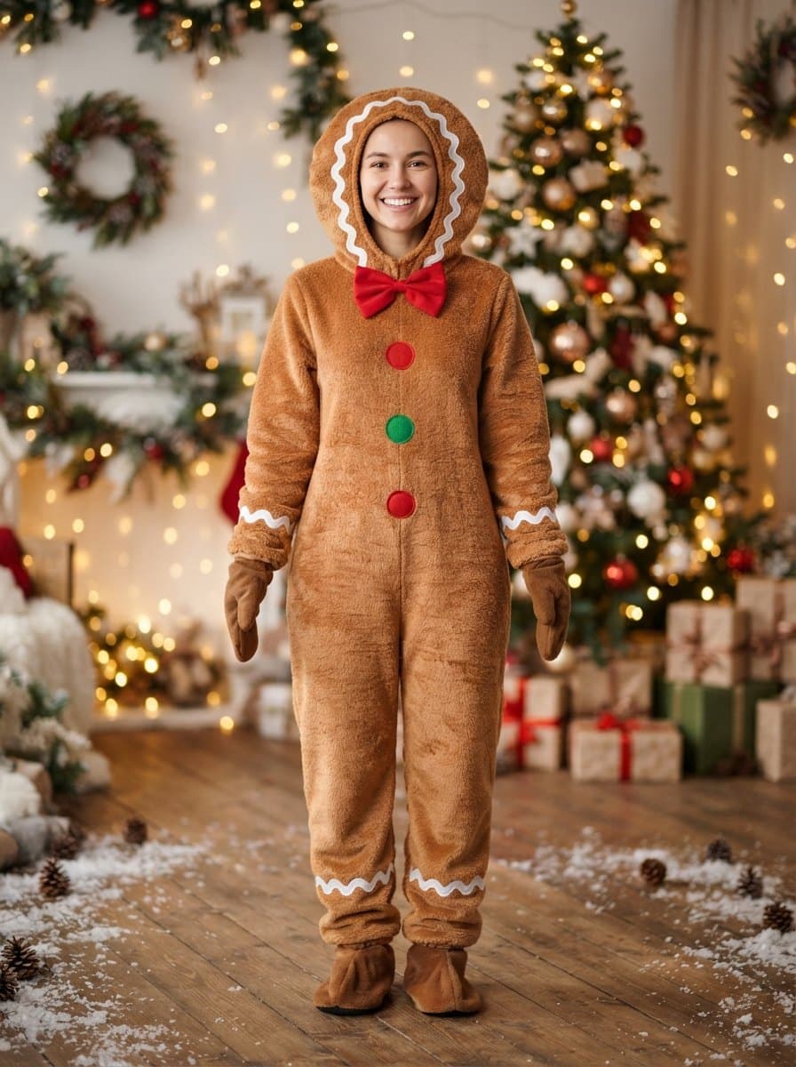 Gingerbread Man costume — example look