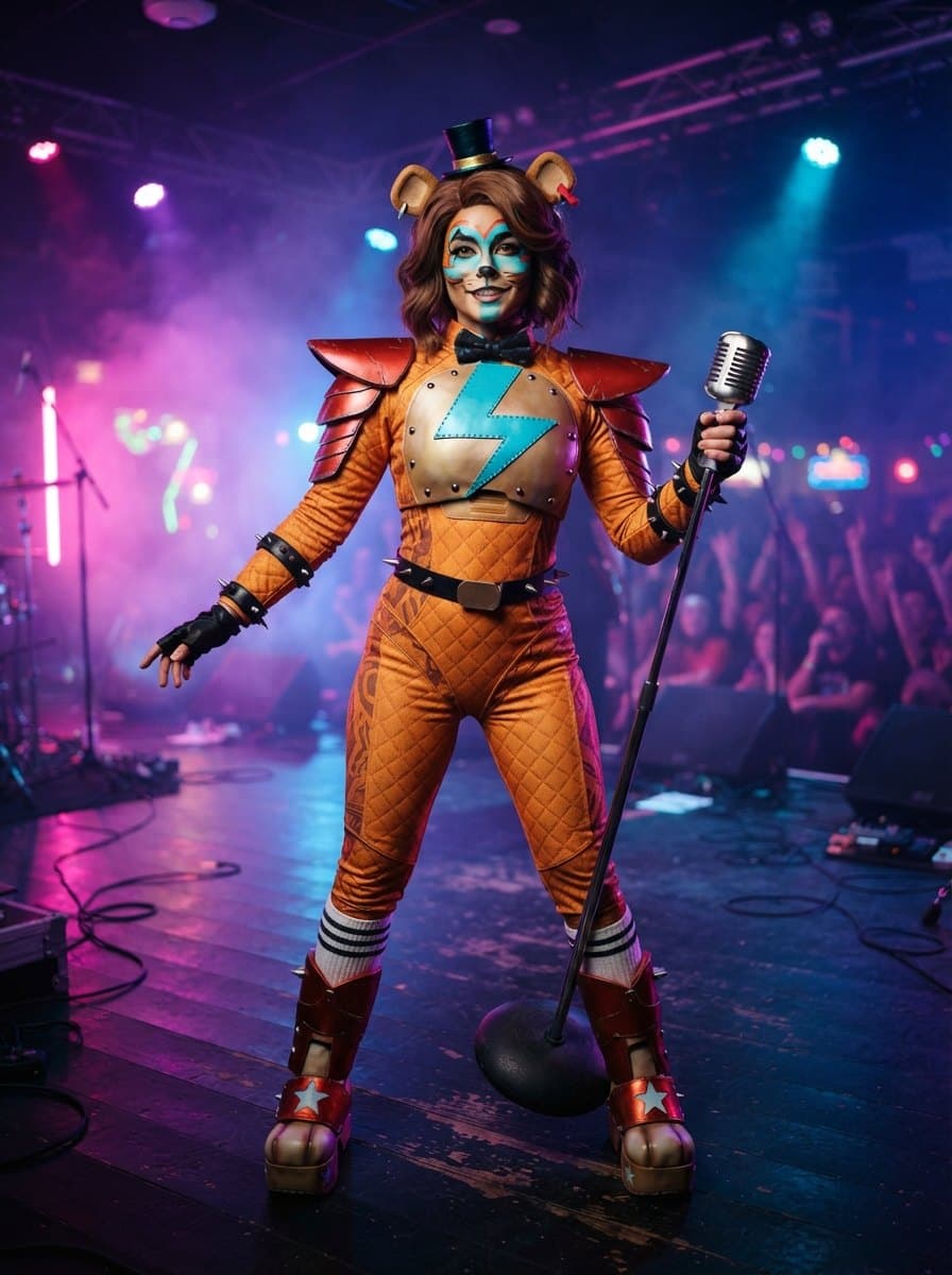 Glamrock Freddy costume