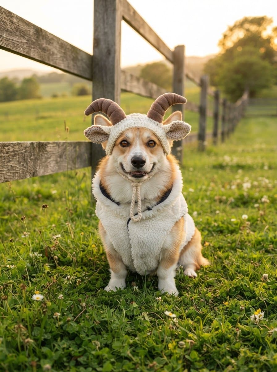 Goat Pet Costume costume