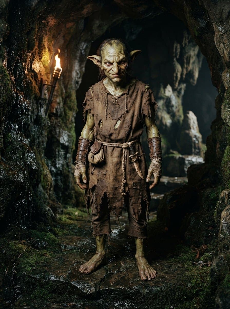 Goblin costume — example look